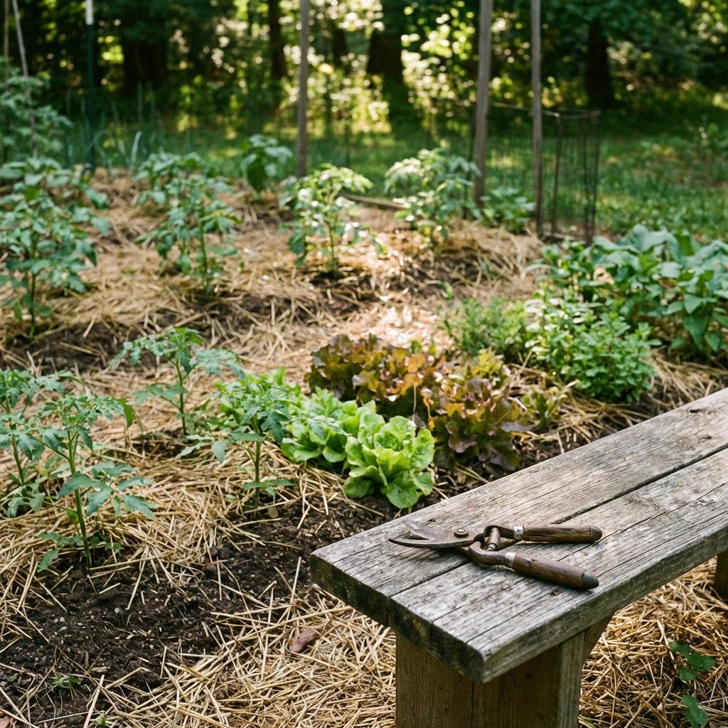 A well-cared-for garden representing the compound interest of skills.